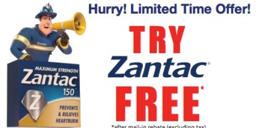 Try Me FREE Zantac Mail-In Rebate Offer = FREE Zantac at CVS Starting 4/3 (Print Coupons Now)