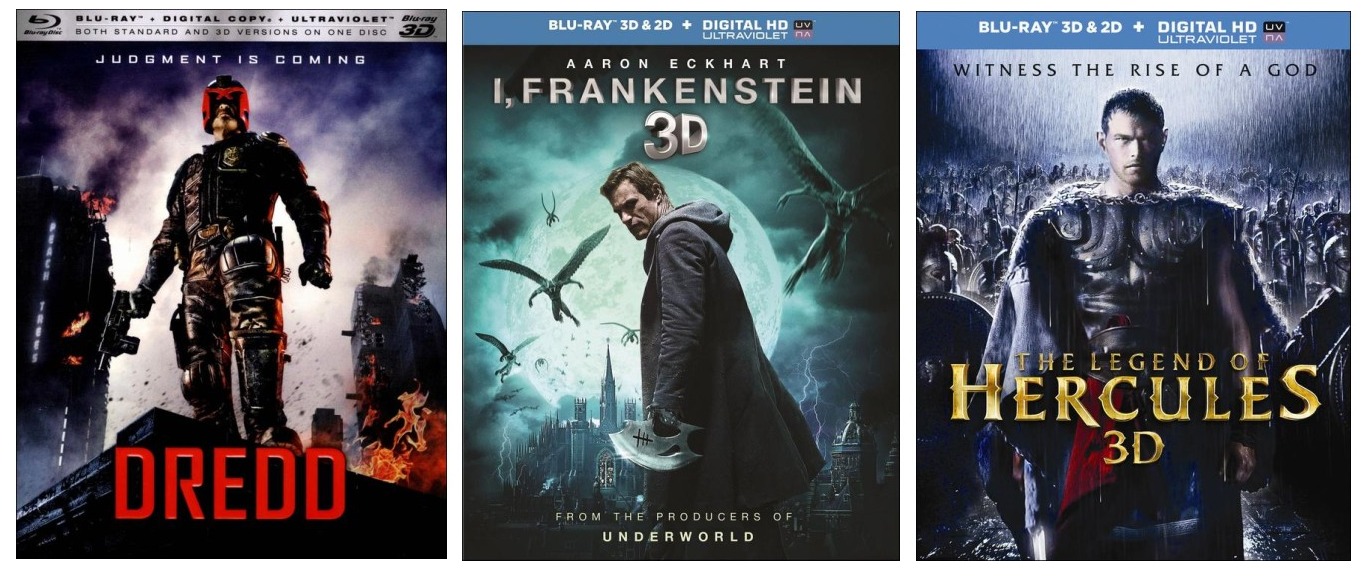 blu ray 3d movies for sale