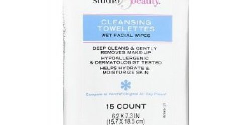 Walgreens: Studio 35 Beauty Cleansing Towelettes Only 41¢ (No Coupons Needed)