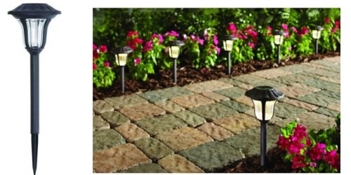 Home Depot: Hampton Bay Solar LED Pathway Outdoor Lights 6-Pack Only $12 (Reg. $19.88)