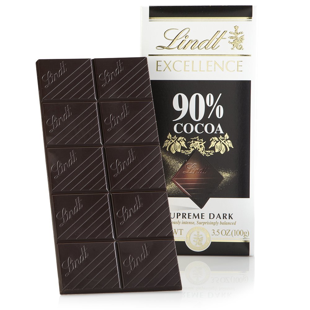 Amazon Lindt Supreme Dark Chocolate 90 Cocoa Only 1.61 Per Bar Shipped