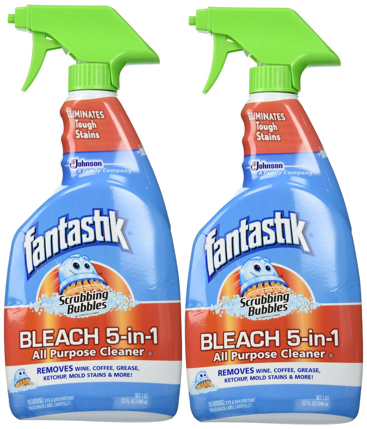 New 2/2 Scrubbing Bubbles with Fantastik Cleaners Coupon = Only 59