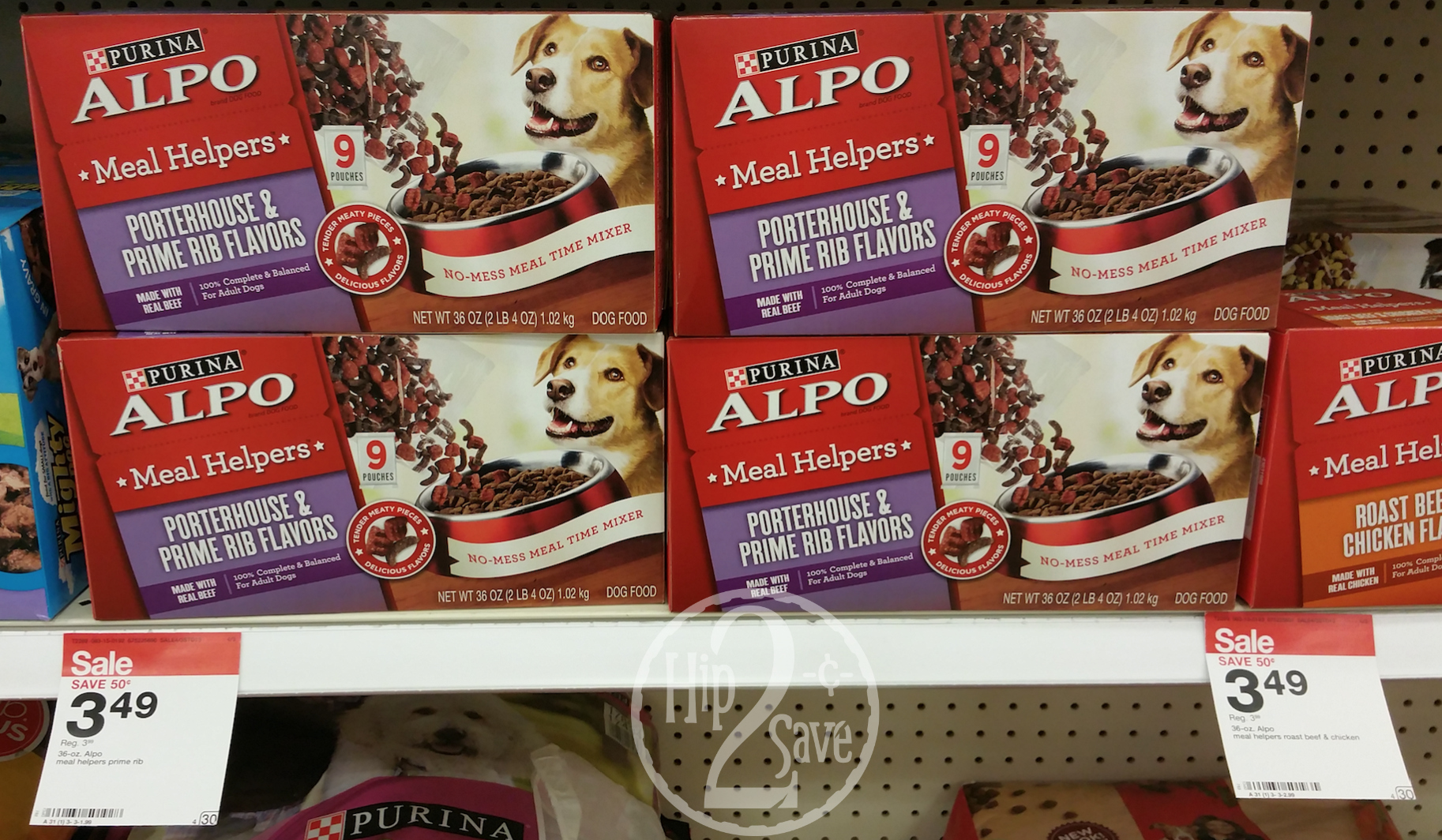 Target Purina ALPO Wet Dog Food Cans 31 Each After Gift Card