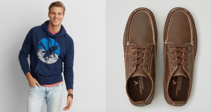 American Eagle Hoodie and Shoes