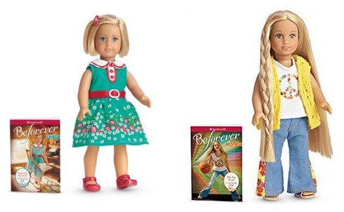 American Girl Mini Dolls and Book