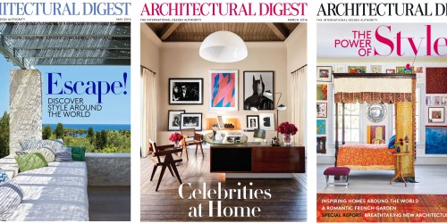 Architectural Digest Magazine Subscription ONLY 58¢ Per Issue