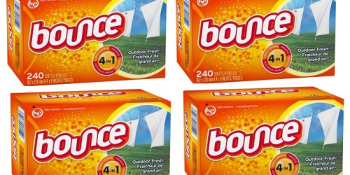 High Value $2/1 Tide Detergent Coupon & $4/3 Bounce Sheets Coupon
