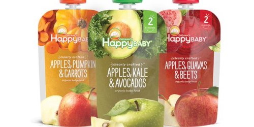 New Buy 3 Get 1 Free Happy Baby Pouches Coupon (Print NOW for Upcoming Target Deal)