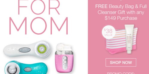 Clarisonic: FREE Beauty Bag & Full Size Cleanser Gift with $149 Purchase + FREE 2-Day Shipping