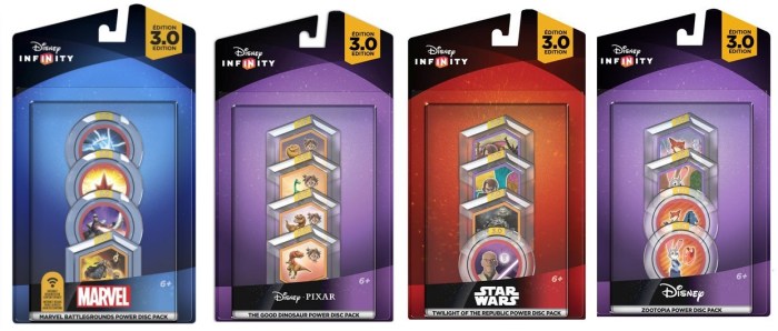 Disney Infinity 3.0 Edition Power Disc Packs
