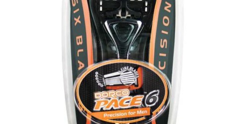 DorcoUSA: Pace 6 Razor System Only $2.99 Shipped (Includes 1 Handle AND 2 Cartridges)