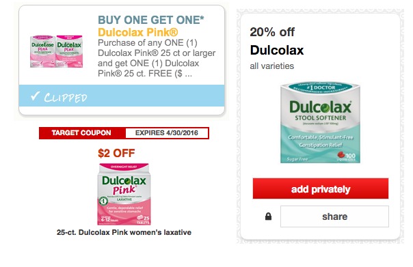 Duloclax coupons