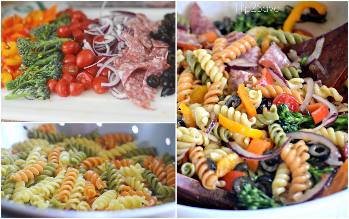 Easy and Delicious Pasta Salad by Hip2Save.com