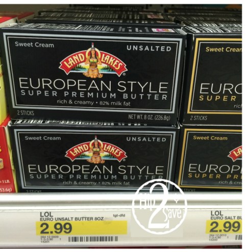 European Style Butter at Target Hip2Save
