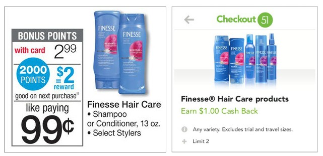 Finesse hair care deal