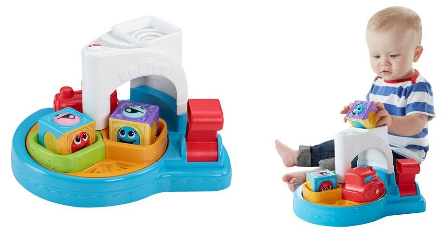 Fisher-Price Roller Blocks Whirlin Train Town