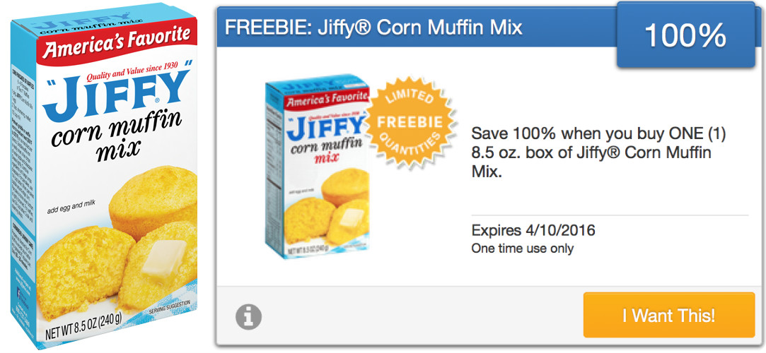 jiffy corn muffin mix nutritional information