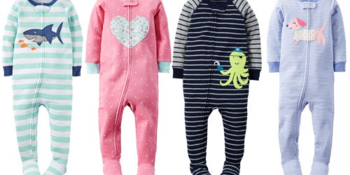 Carter’s and OshKosh: Free Shipping on ALL Orders = Carter’s Cotton PJ’s Only $6.80 Shipped