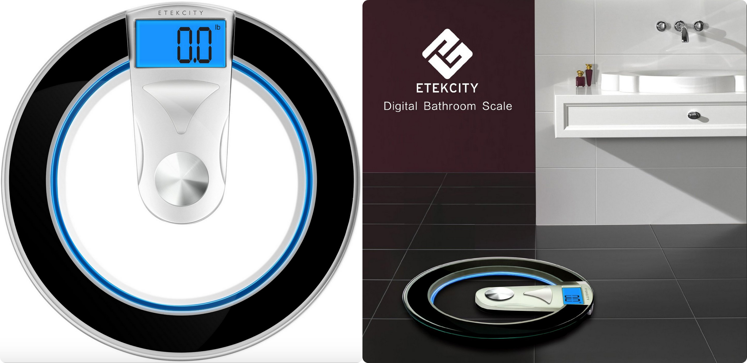 Amazon: Etekcity Modern Digital Body Weight Bathroom Scale ...