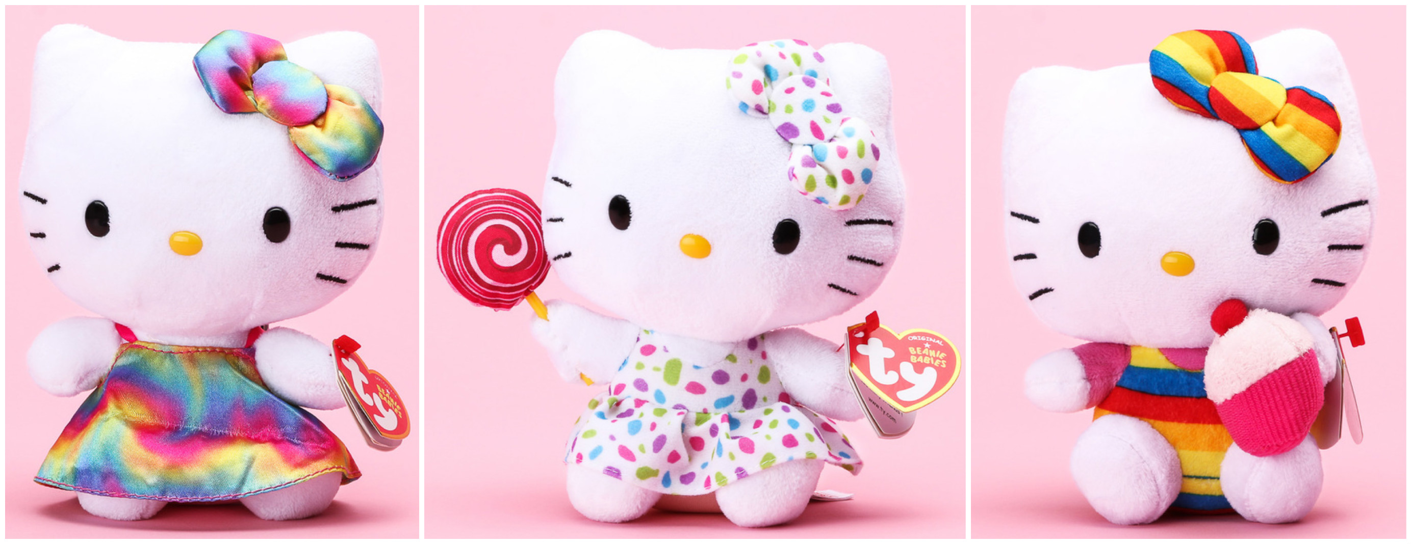 Hollar Hello Kitty Beanie Babies & More Only 2