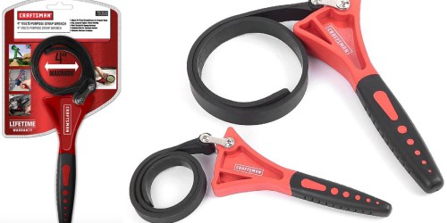 Sears.com: Craftsman 2-Piece Rubber Strap Wrench Set $7.99 (Loosens Tight Jars & More)