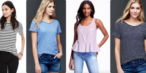 GAP: 40% Off Entire Purchase (Today Only) + 50% Off Sale Items at Banana Republic & More