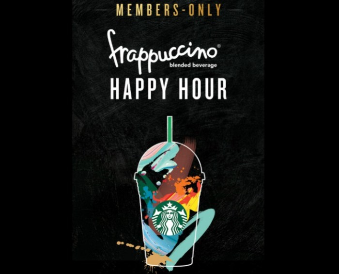 Frappuccino Happy Hour