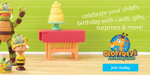 FREE ToysRUs & BabiesRUs Birthday Store Events