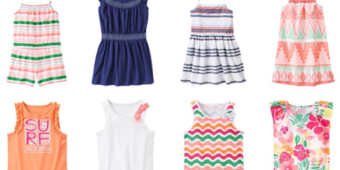 Gymboree.com: FREE Shipping Today Only = Girls Tanks & Tees Under $5 Shipped