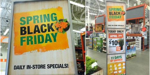 Home Depot Black Friday Spring Sale: Great Buys on Shrubs, Garden Soil, Carts & Much More
