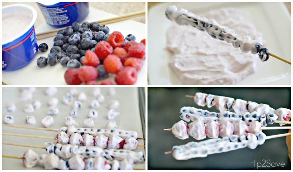 how to make frozen yogurt bites