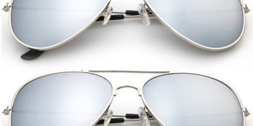 Designer Inspired Aviators Sunglasses 2-Pack Only $5.99 Shipped