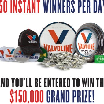 Valvoline Instant Win Game Enter To Win Oil Treatments Hats More 150 Winners Daily Hip2save