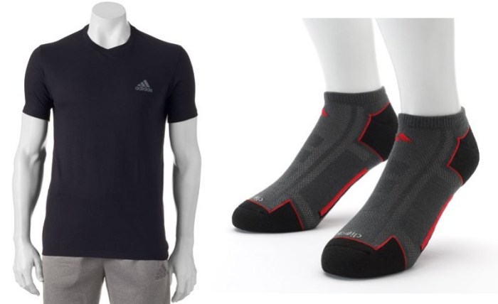 Men's adidas shirt and socks