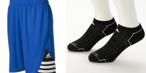 Kohl’s Cardholders: Nice Deals On Men’s Adidas Sportswear (Shorts, Tees, Socks & More)