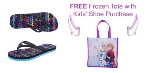 Payless.com: 30% Off Entire Order + Free Frozen Tote w/ Kids Shoe Purchase