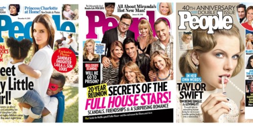 People Magazine ONLY $1.10 Per Issue