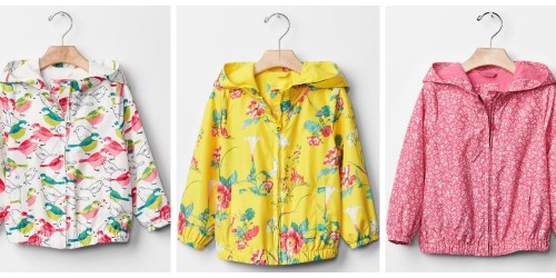Gap: 50% Off Toddler & Baby Sale Items = Windbreakers Only $11.99 (Reg. $34.95)