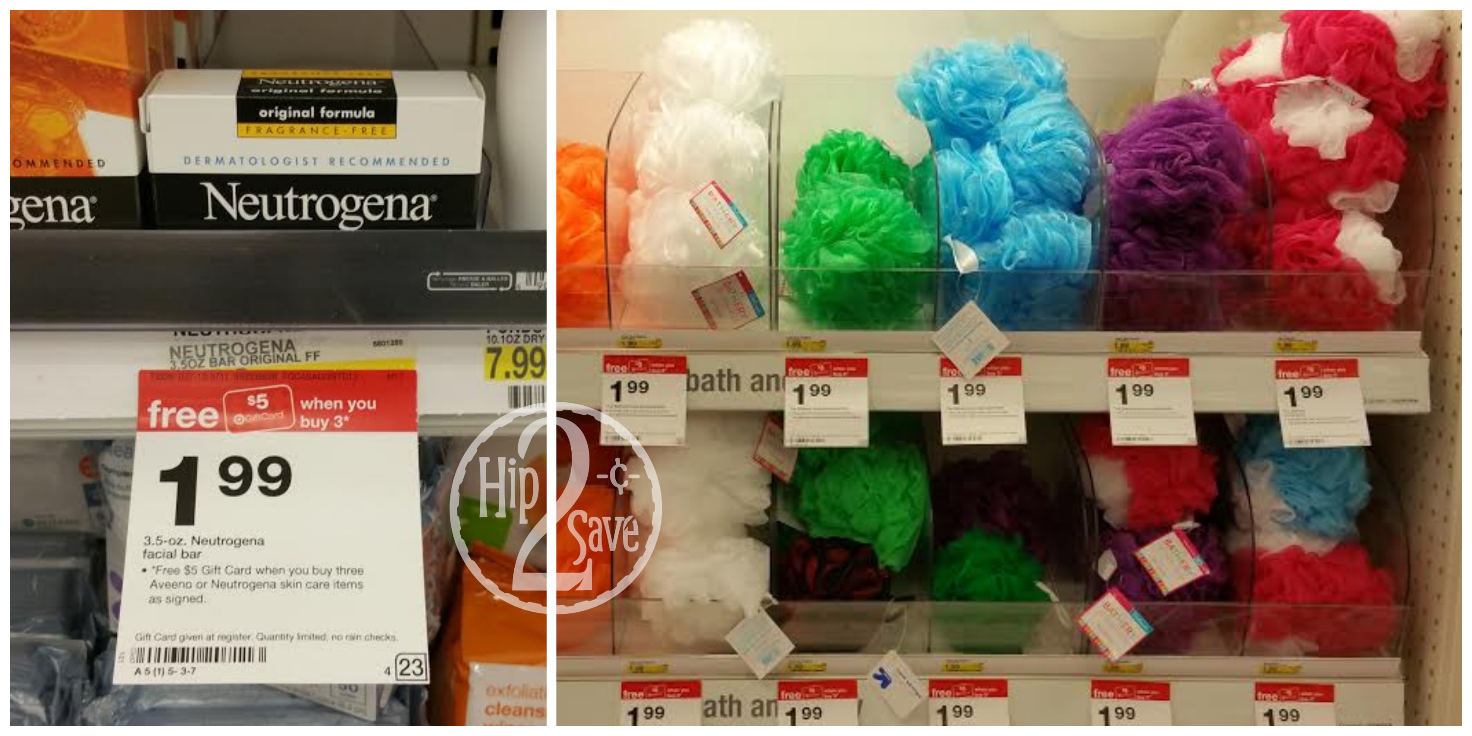 Target Neutrogena Bars & Loofah Bath Sponges 32¢ Each (NO Coupons Needed!)