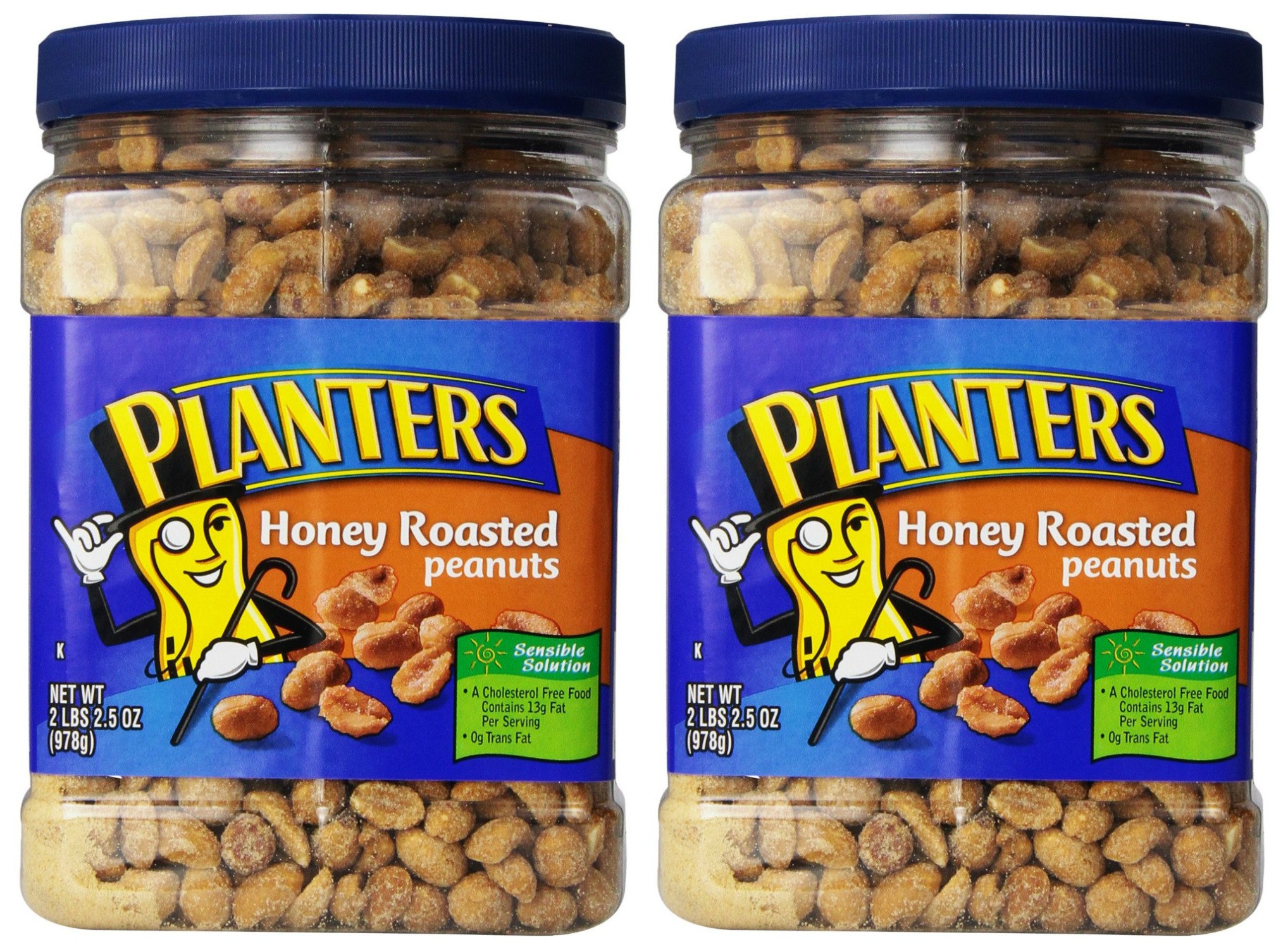Amazon Prime Planters Honey Roasted Peanuts Only 4.35 Per LARGE Container