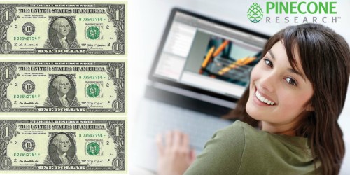 Pinecone Research: Earn $3 Cash for EVERY Completed Survey (+ More Spots Added for April)
