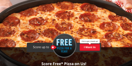 Hurry! Domino’s Pizza Giveaway LIVE NOW: 37,000 Win $4-$100 eGift Cards