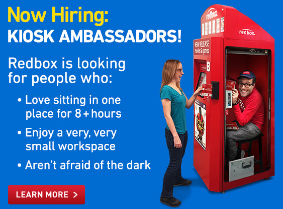 Redbox Kiosk Ambassador