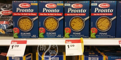 *NEW* $0.55/1 Barilla Pronto Pasta Coupon = ONLY 21¢ Per Box at Target