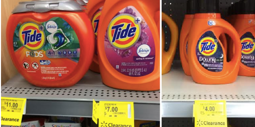 Walmart Clearance Finds: Tide PODS 44-Count Only $9, Tide Liquid 69-oz Only $5 + More
