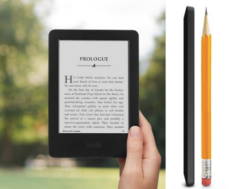 Kindle with a 6" Glare-Free Touchscreen Display and Wi-Fi