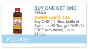 Sweet Leaf Tea coupon