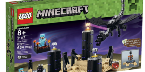 LEGO Minecraft The Ender Dragon Set Only $48.99 (Regularly $69.99)