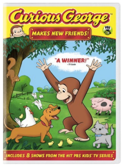 Curious George Makes New Friends DVD