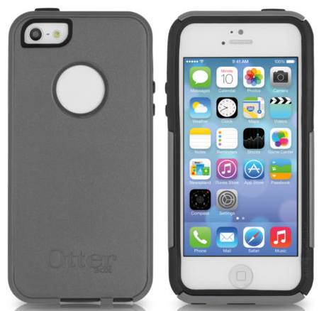 OtterBox Case for iPhone SE/5S/5 in Marine Gray Blue